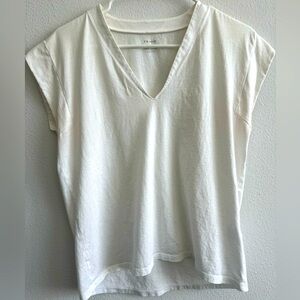 frame white t-shirt xs